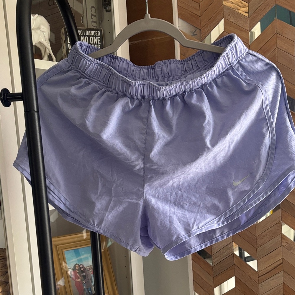 Nike Women's Light Purple Athletic Shorts